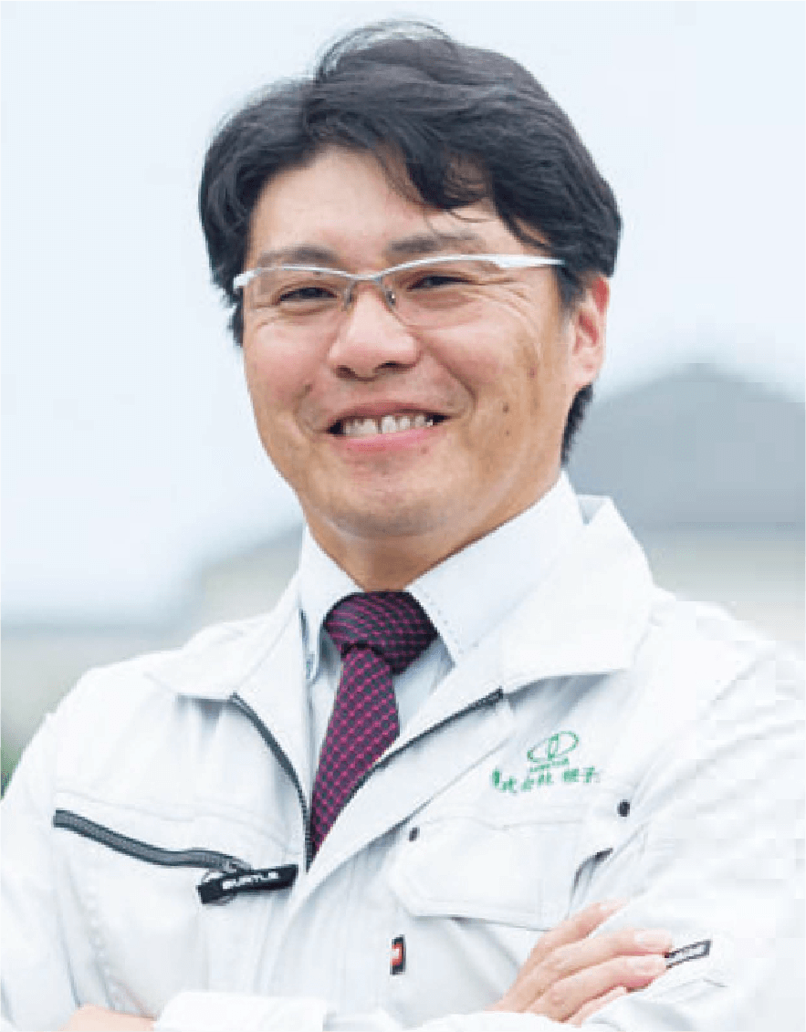 株式会社根子左
                    代表取締役　豊田 一雄の写真